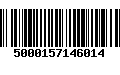 Código de Barras 5000157146014