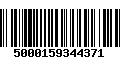 Código de Barras 5000159344371