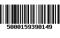 Código de Barras 5000159390149