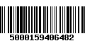 Código de Barras 5000159406482