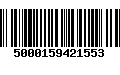 Código de Barras 5000159421553