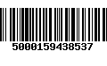 Código de Barras 5000159438537