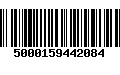 Código de Barras 5000159442084