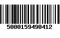 Código de Barras 5000159490412