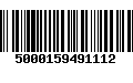 Código de Barras 5000159491112