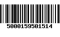 Código de Barras 5000159501514