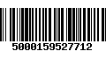 Código de Barras 5000159527712