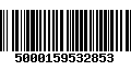 Código de Barras 5000159532853