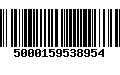 Código de Barras 5000159538954