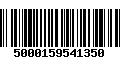 Código de Barras 5000159541350