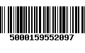 Código de Barras 5000159552097