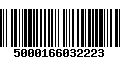 Código de Barras 5000166032223