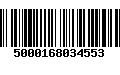 Código de Barras 5000168034553