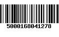 Código de Barras 5000168041278