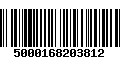 Código de Barras 5000168203812