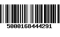 Código de Barras 5000168444291