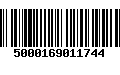 Código de Barras 5000169011744