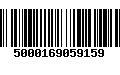 Código de Barras 5000169059159