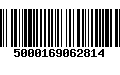 Código de Barras 5000169062814