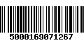 Código de Barras 5000169071267