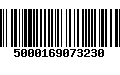 Código de Barras 5000169073230