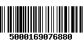 Código de Barras 5000169076880