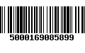 Código de Barras 5000169085899