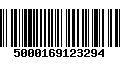 Código de Barras 5000169123294