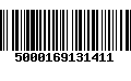 Código de Barras 5000169131411