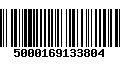 Código de Barras 5000169133804