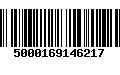 Código de Barras 5000169146217