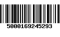 Código de Barras 5000169245293