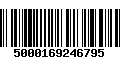 Código de Barras 5000169246795