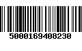 Código de Barras 5000169408230