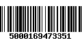 Código de Barras 5000169473351