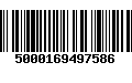 Código de Barras 5000169497586