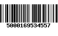 Código de Barras 5000169534557