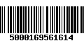 Código de Barras 5000169561614