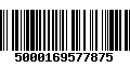 Código de Barras 5000169577875