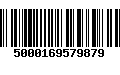 Código de Barras 5000169579879