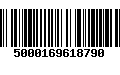 Código de Barras 5000169618790