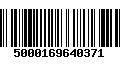 Código de Barras 5000169640371