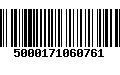 Código de Barras 5000171060761