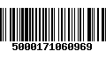 Código de Barras 5000171060969