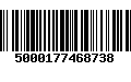 Código de Barras 5000177468738