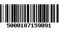 Código de Barras 5000187159091