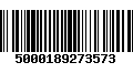 Código de Barras 5000189273573