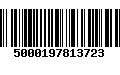 Código de Barras 5000197813723