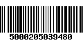 Código de Barras 5000205039480