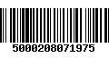 Código de Barras 5000208071975